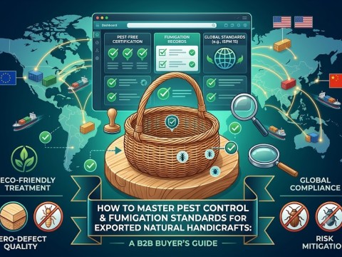 How to Master Pest Control and Fumigation Standards for Exported Natural Handicrafts: The Guide of A B2B Guider